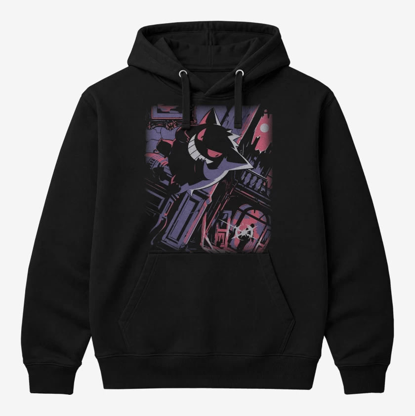 Polerón Canguro Negro de Gengar TCG Pocket