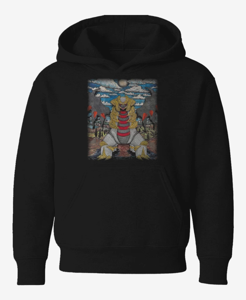 Poleron de niño Negro de Giratina TCG Pocket