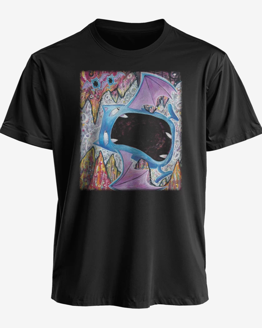 Polera premium Negro de golbat TCG Pocket