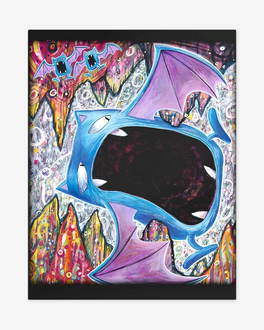 Print metalico Negro de golbat TCG Pocket