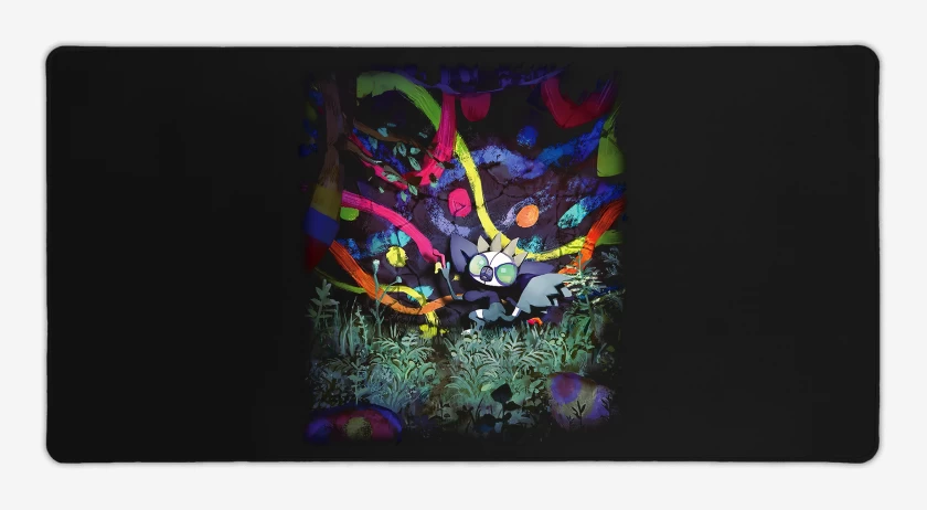 Mouse pad Gamer Negro de grafaiai TCG Pocket