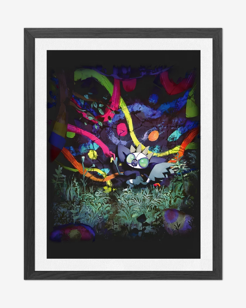 Cuadro decorativo Negro de grafaiai TCG Pocket