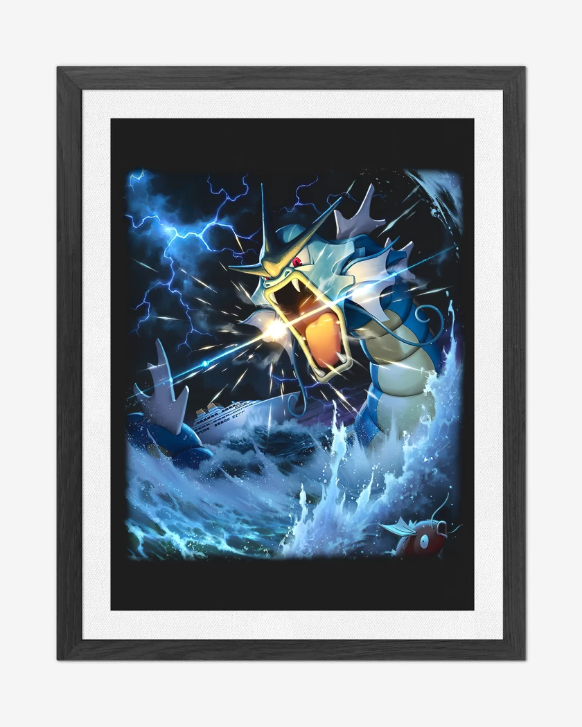 Cuadro decorativo Gyarados TCG Pocket