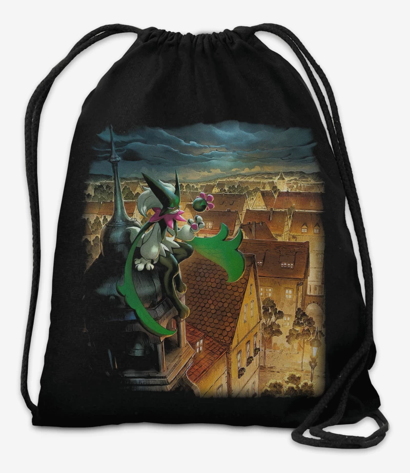 Mochila Negro de Meowscarada TCG Pocket