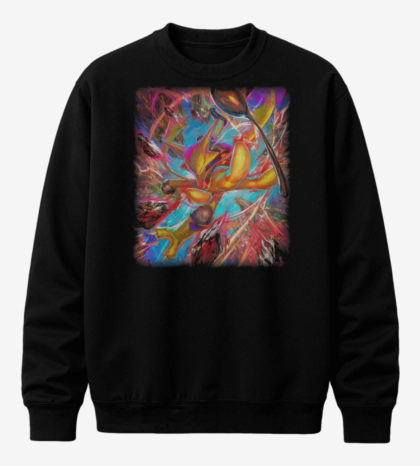 Poleron polo Negro de Alakazam TCG Pocket