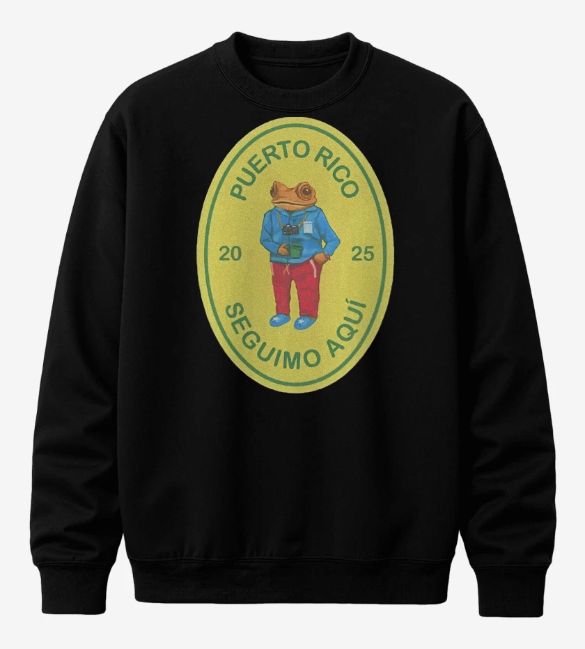 Poleron polo Negro de Bad Bunny Seguimos Aqui
