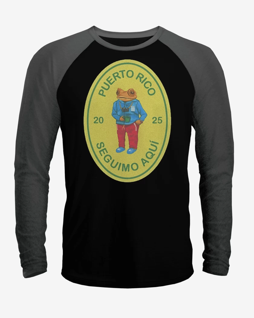 Polera Raglan Bad Bunny Seguimos Aqui