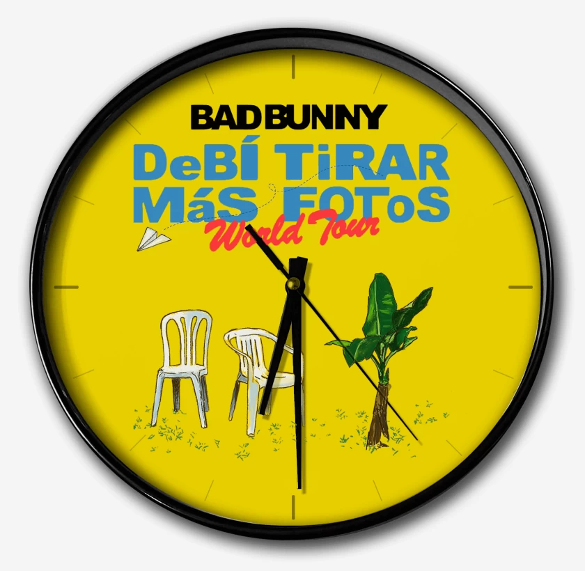 Reloj Amarillo de Bad Bunny Debi Tirar Más Fotos