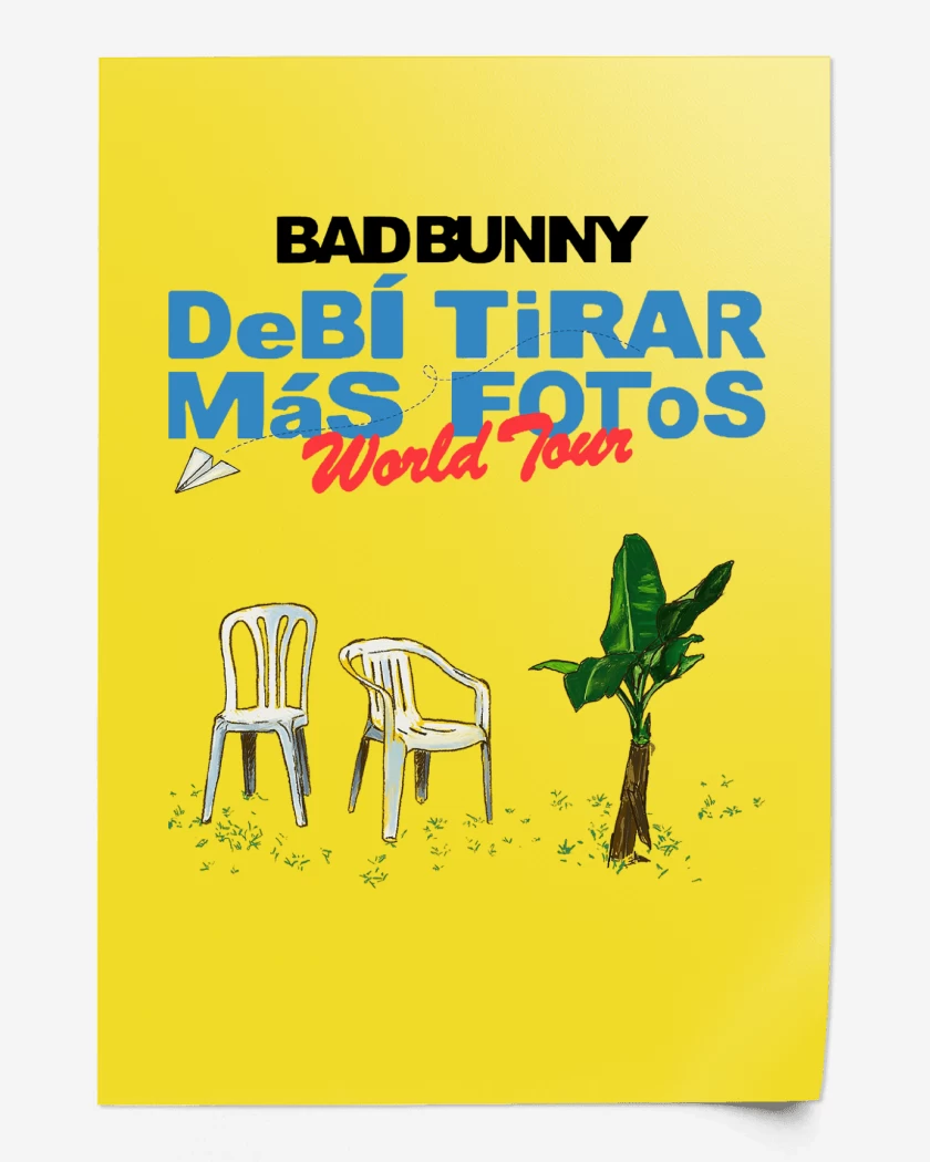 Print Bad Bunny Debi Tirar Más Fotos