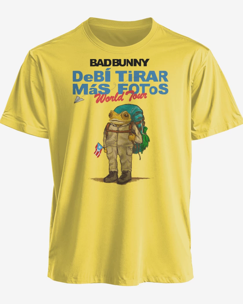 Polera Bad Bunny World Tour