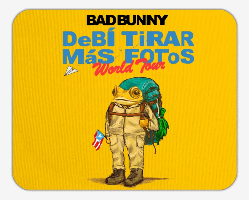 Mousepad Bad Bunny World Tour