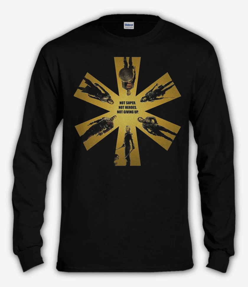 Polera manga larga Negro de Thunderbolts