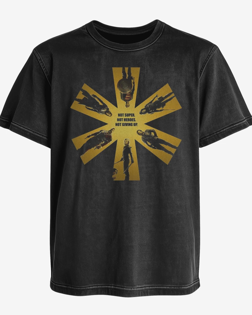 Polera desgastada Thunderbolts