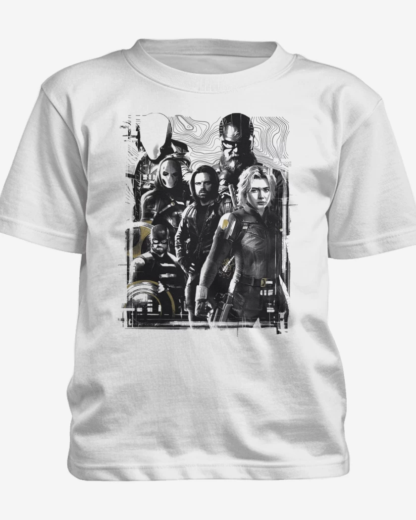 Polera de niño Blanco de Thunderbolts New Avengers
