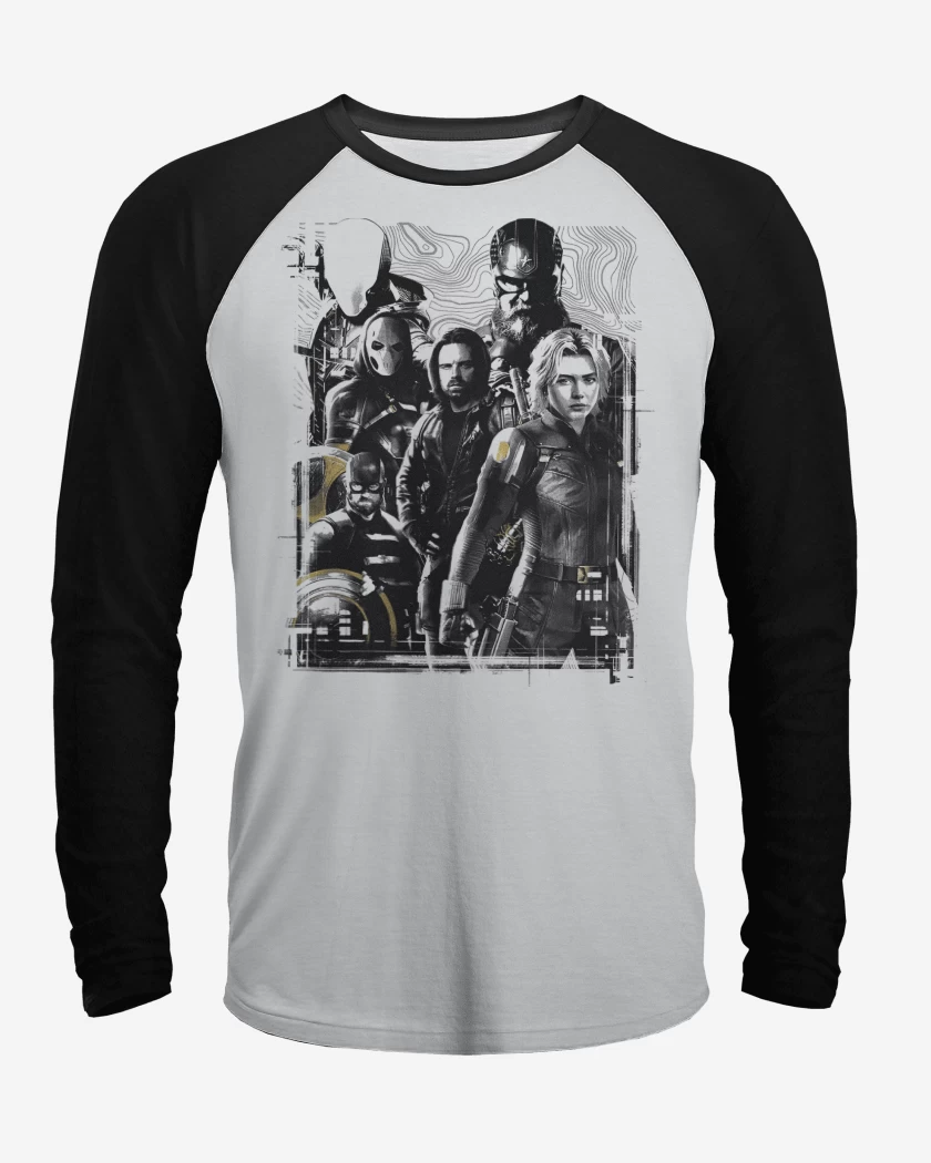 Polera Raglan Thunderbolts New Avengers