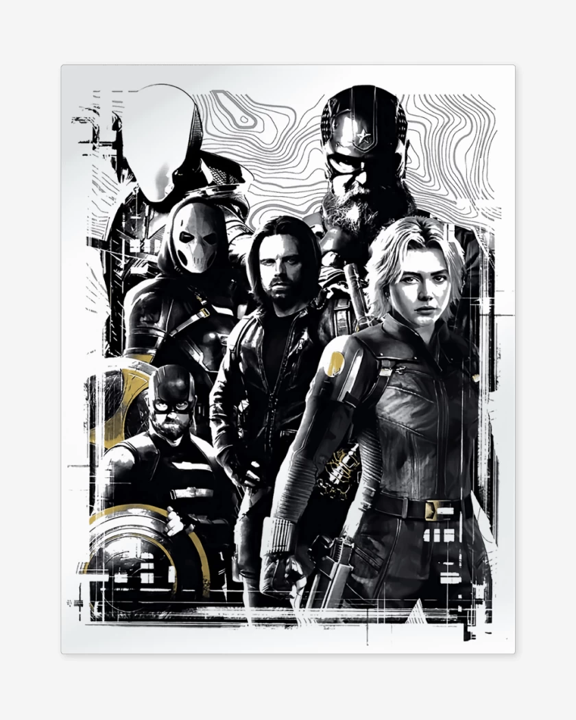 Print metalico Thunderbolts New Avengers