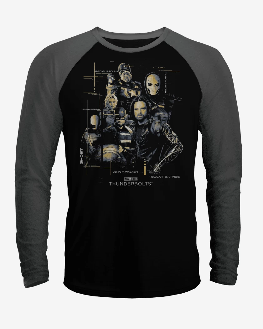 Polera Raglan Los Nuevos Avengers