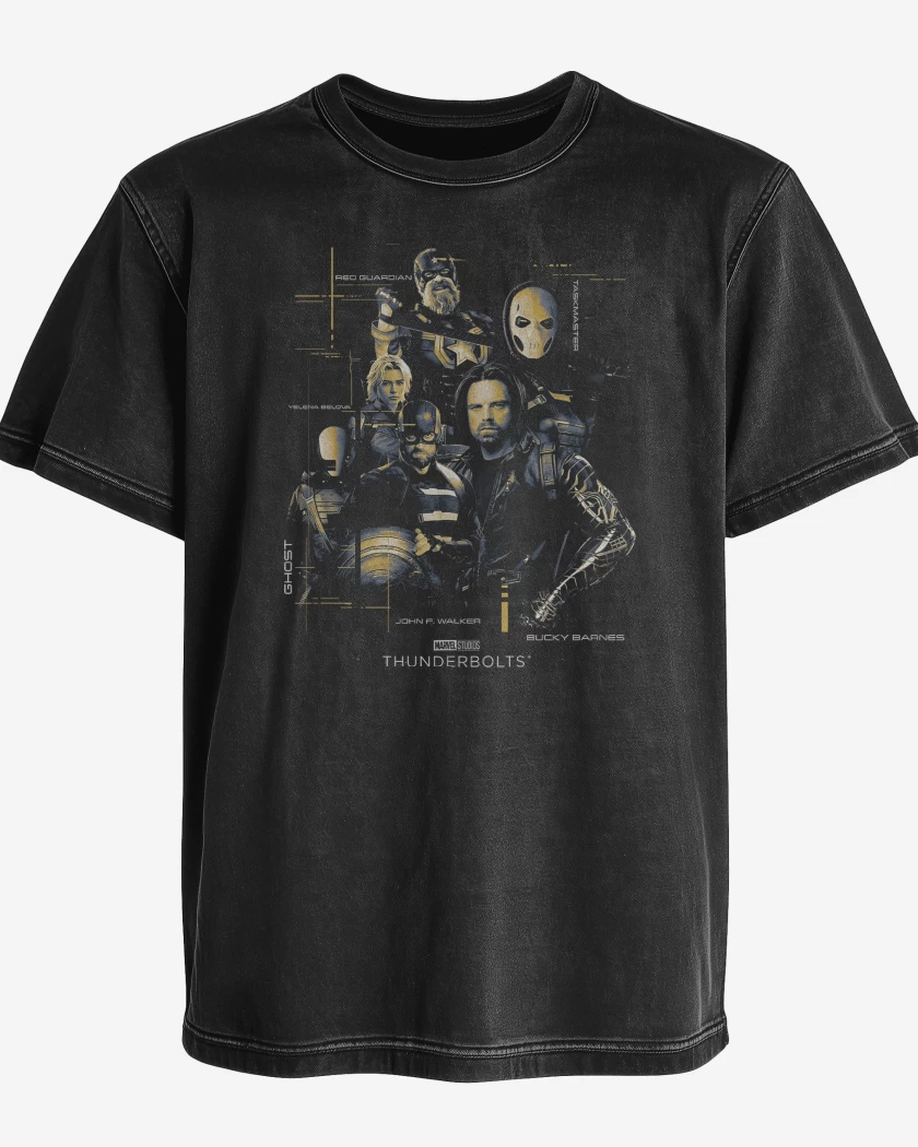 Polera desgastada Los Nuevos Avengers