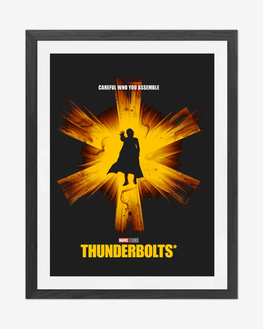 Cuadro decorativo Negro de Thunderbolts Void Sentry