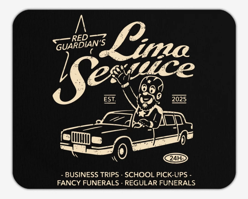 Mousepad Red Guardian Limo