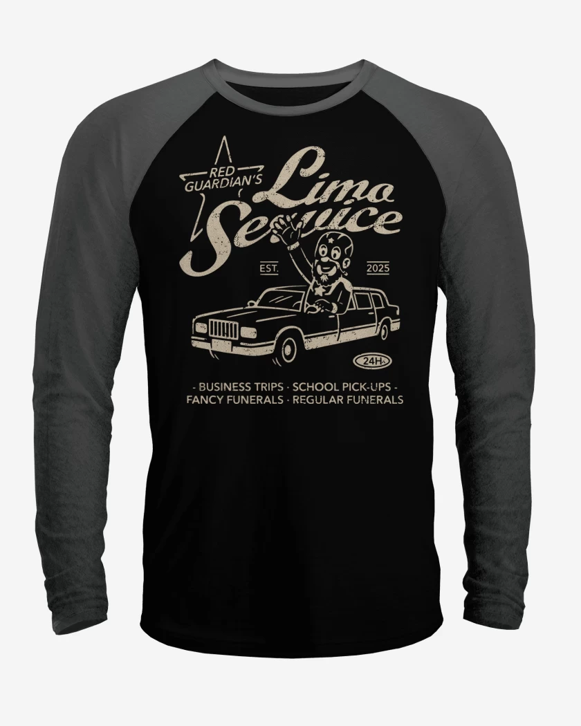 Polera Raglan Red Guardian Limo