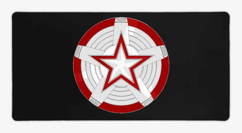 Mouse pad Gamer Red Guardian Escudo