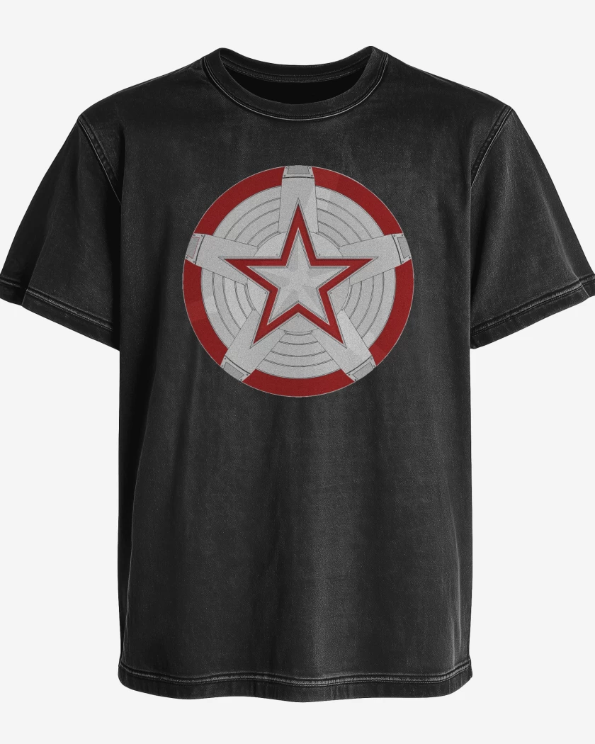 Polera desgastada Red Guardian Escudo