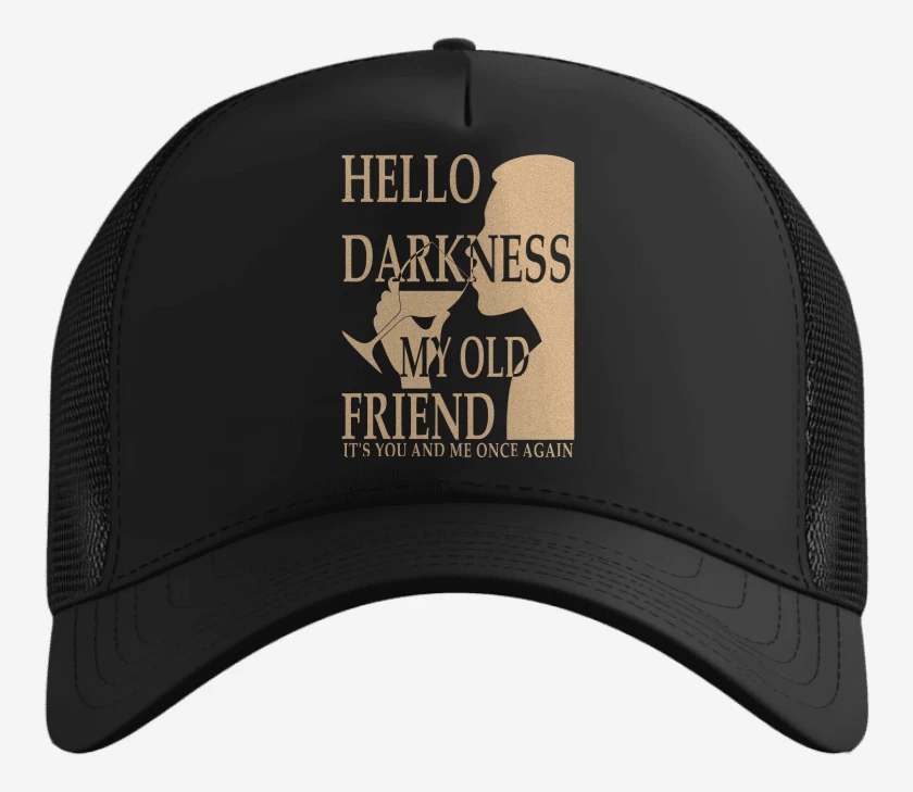Gorro Hello Darkness My Old Friend