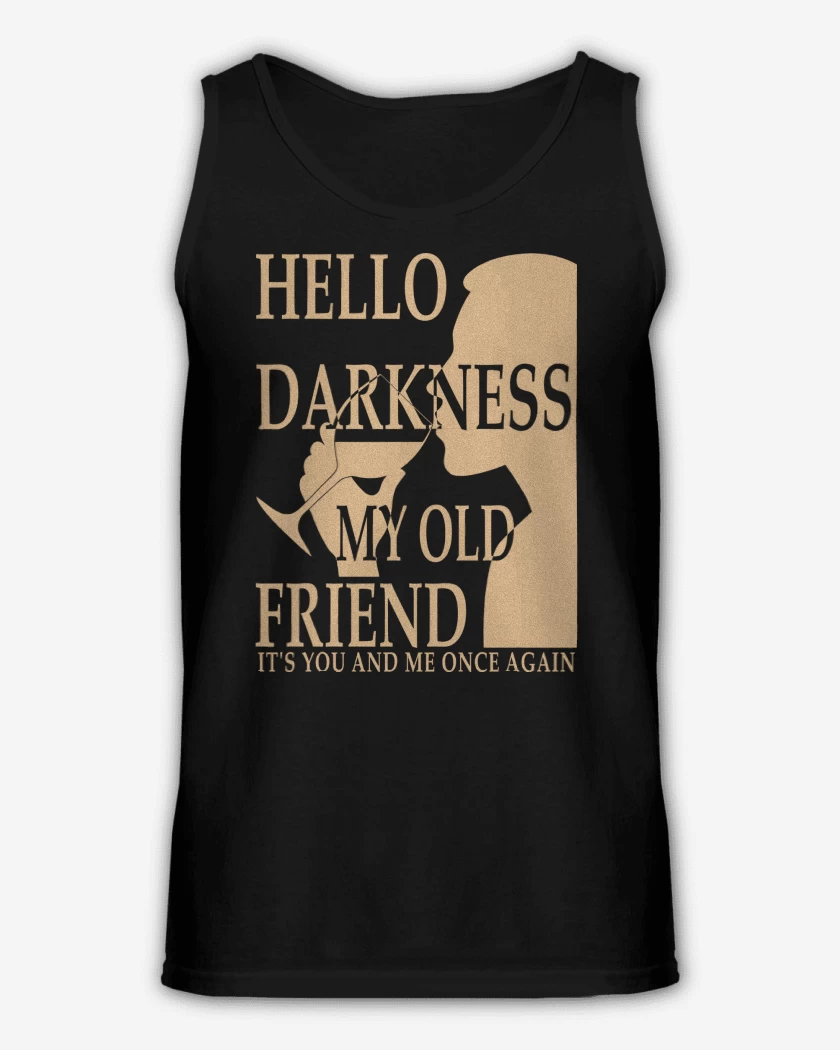 Sudadera Hello Darkness My Old Friend
