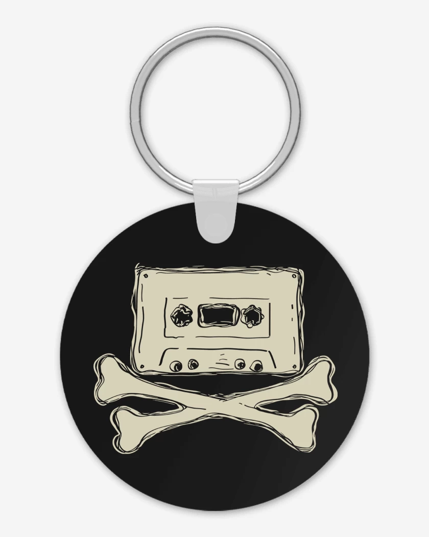 Llavero Cassette Pirata
