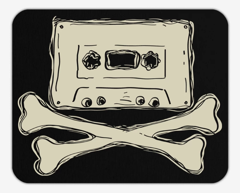 Mousepad Cassette Pirata