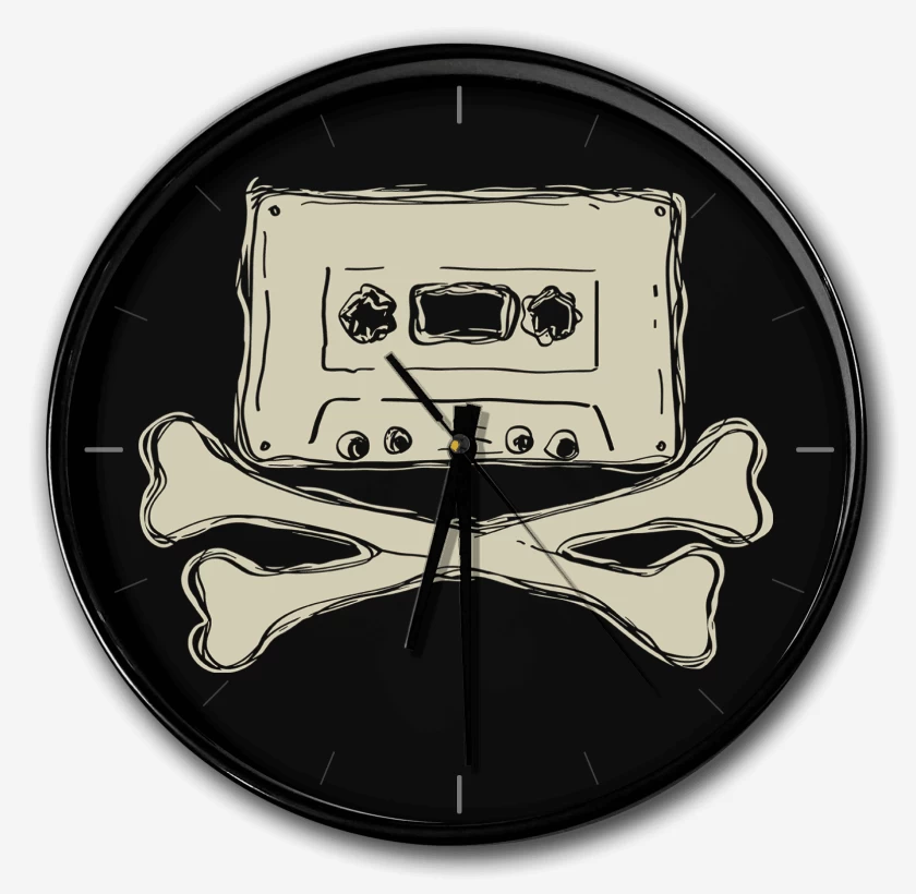 Reloj Cassette Pirata