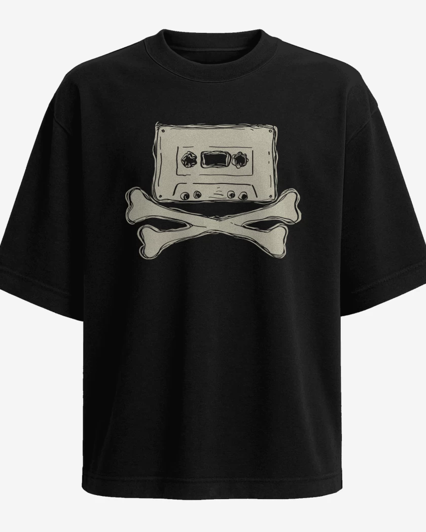 Polera Oversize Cassette Pirata