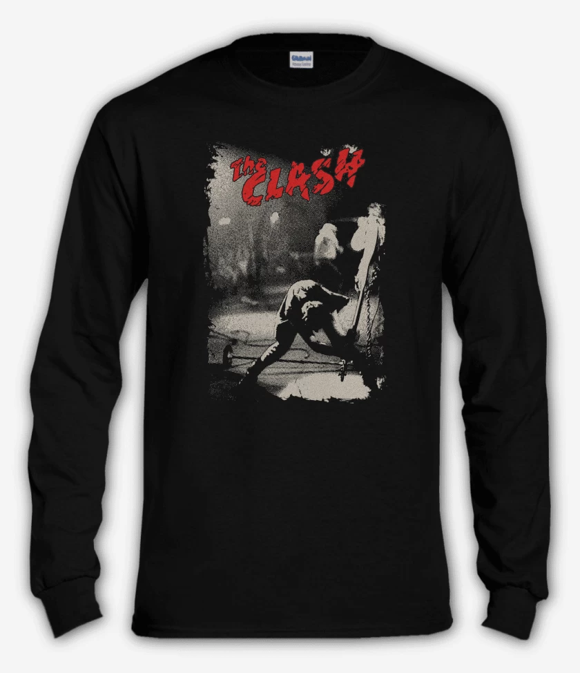 Polera manga larga The Clash 2