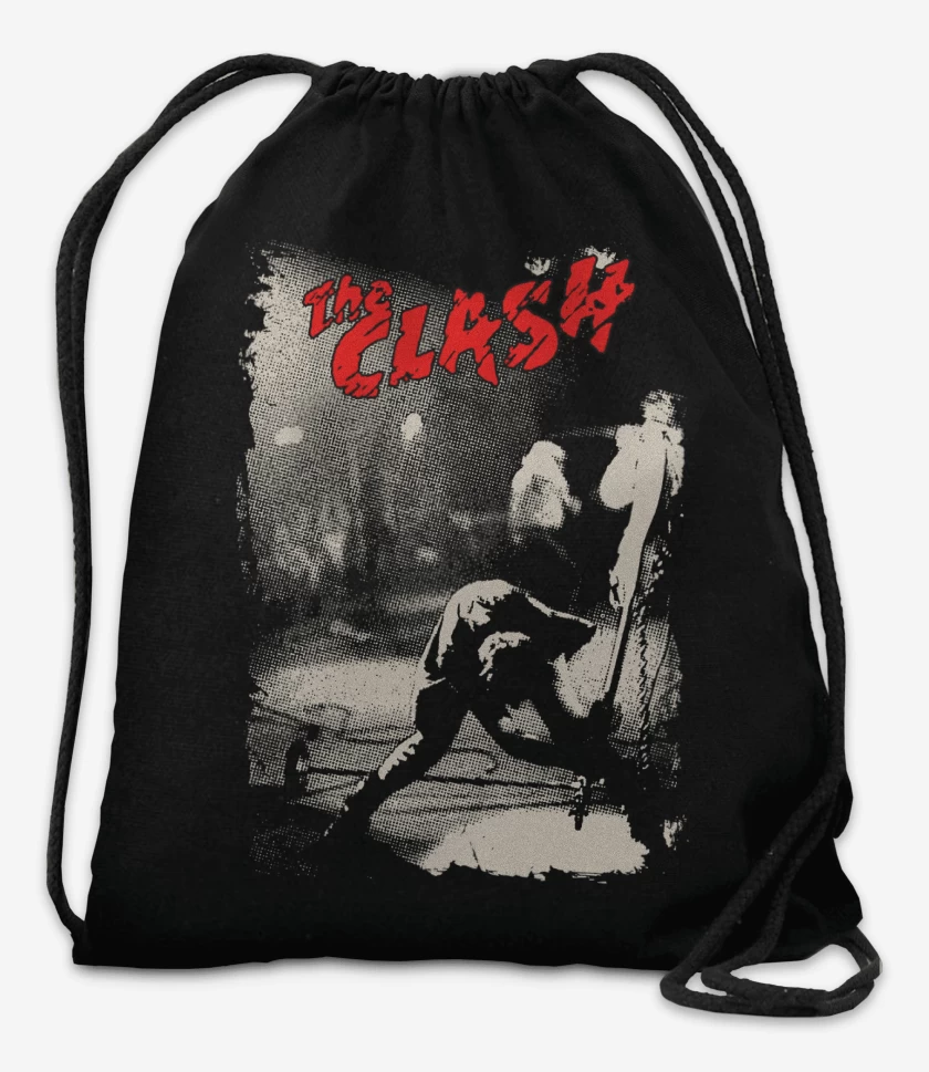 Mochila Negro de The Clash 2
