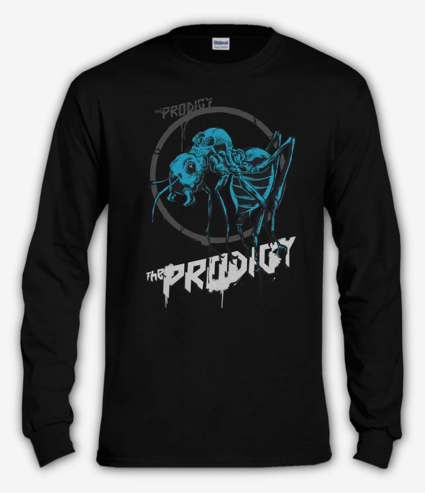 Polera manga larga Negro de The Prodigy