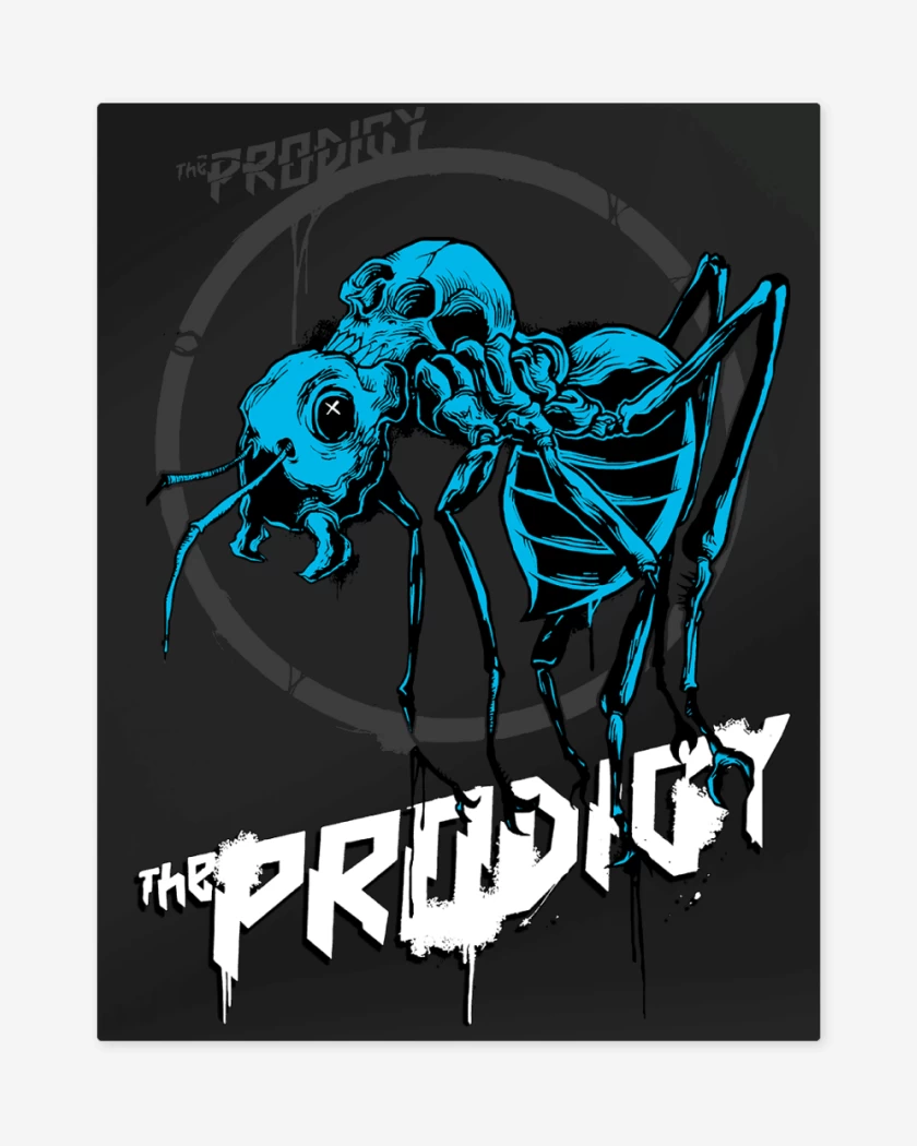 Print metalico Negro de The Prodigy