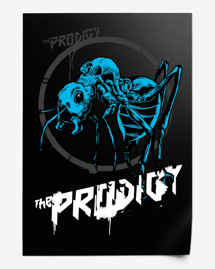 Print Negro de The Prodigy