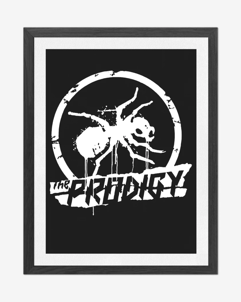 Cuadro decorativo Negro de The Prodigy logo