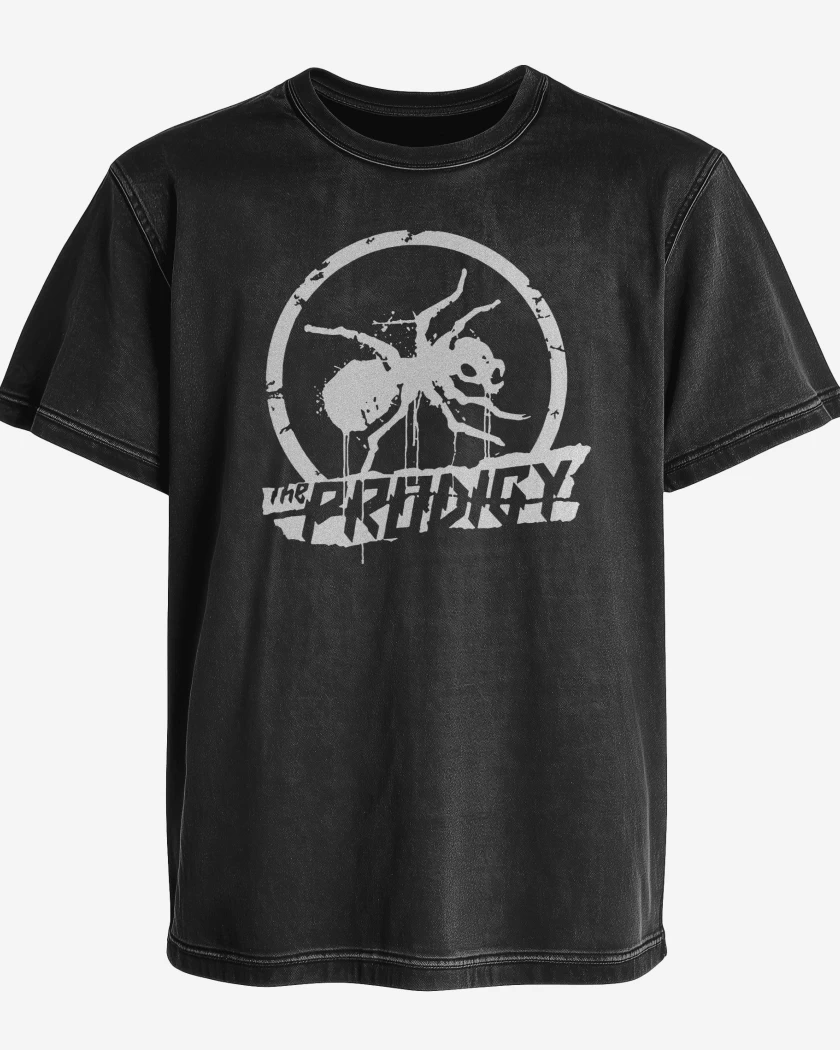 Polera desgastada The Prodigy logo