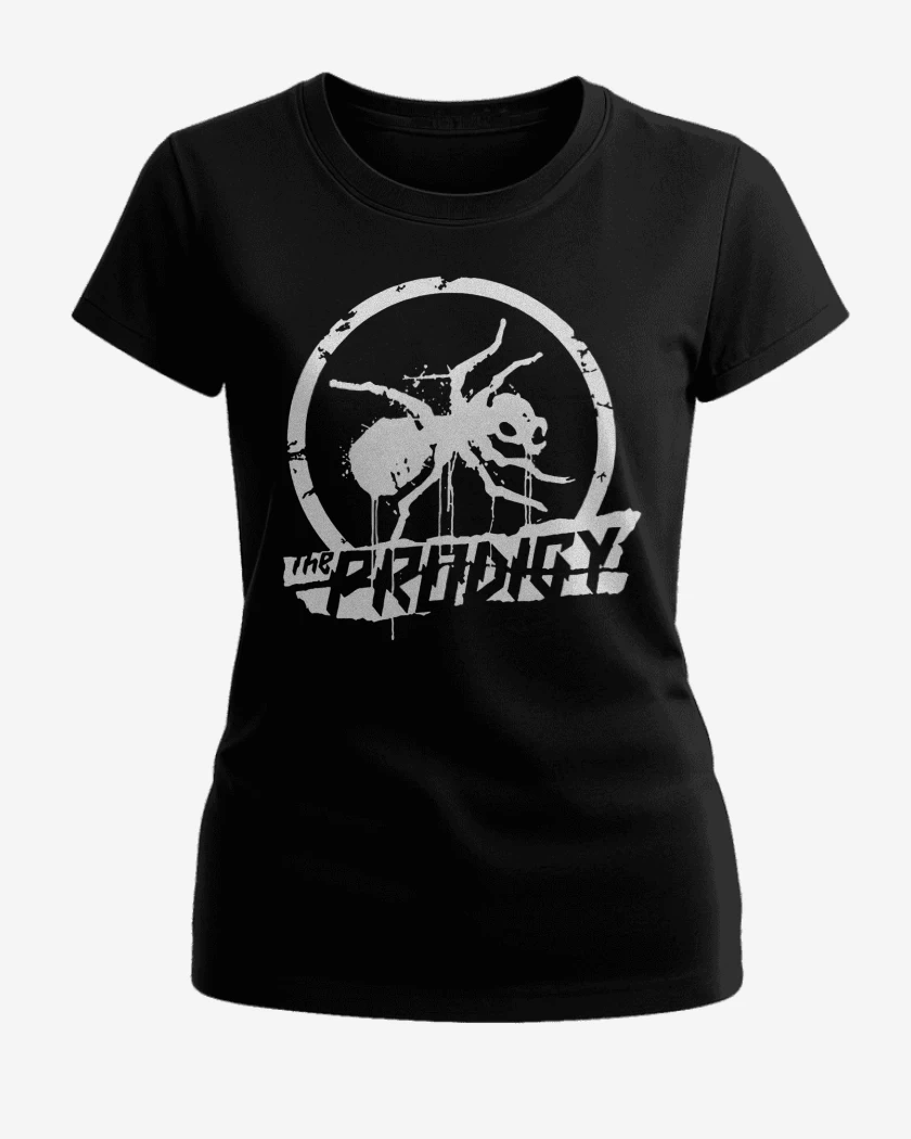 Polera de Mujer Negro de The Prodigy logo