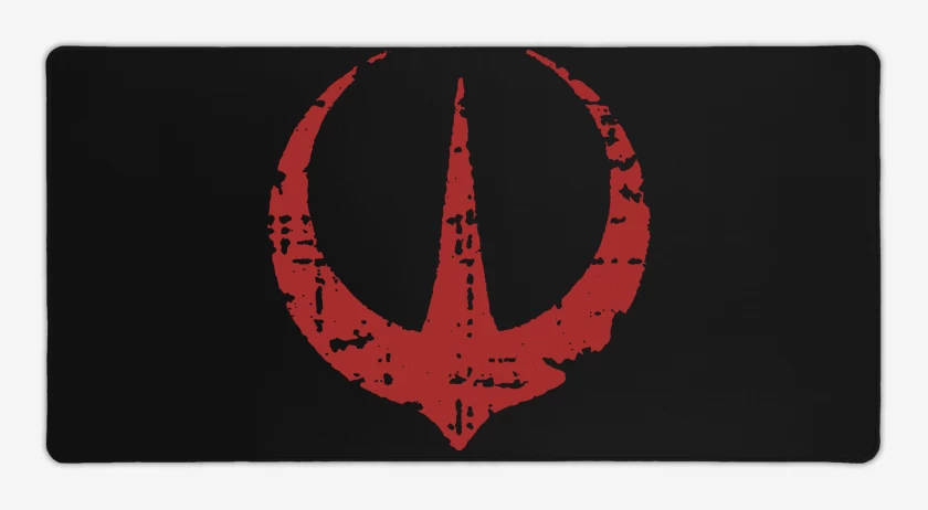 Mouse pad Gamer Negro de Star Wars Andor Simbolo