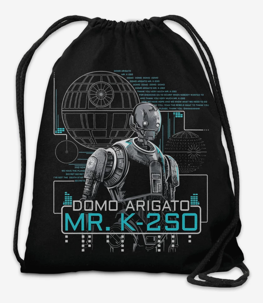 Mochila Negro de Star Wars Mr K2SO