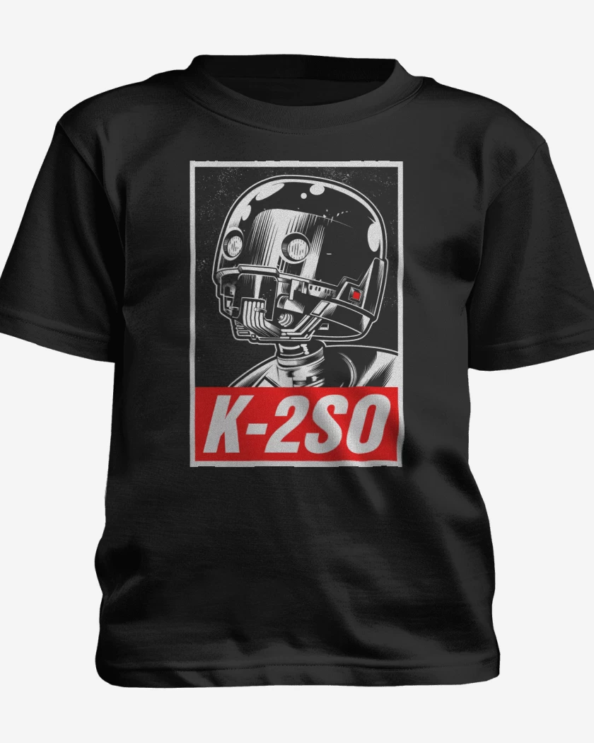 Polera de niño Negro de Star Wars K2SO