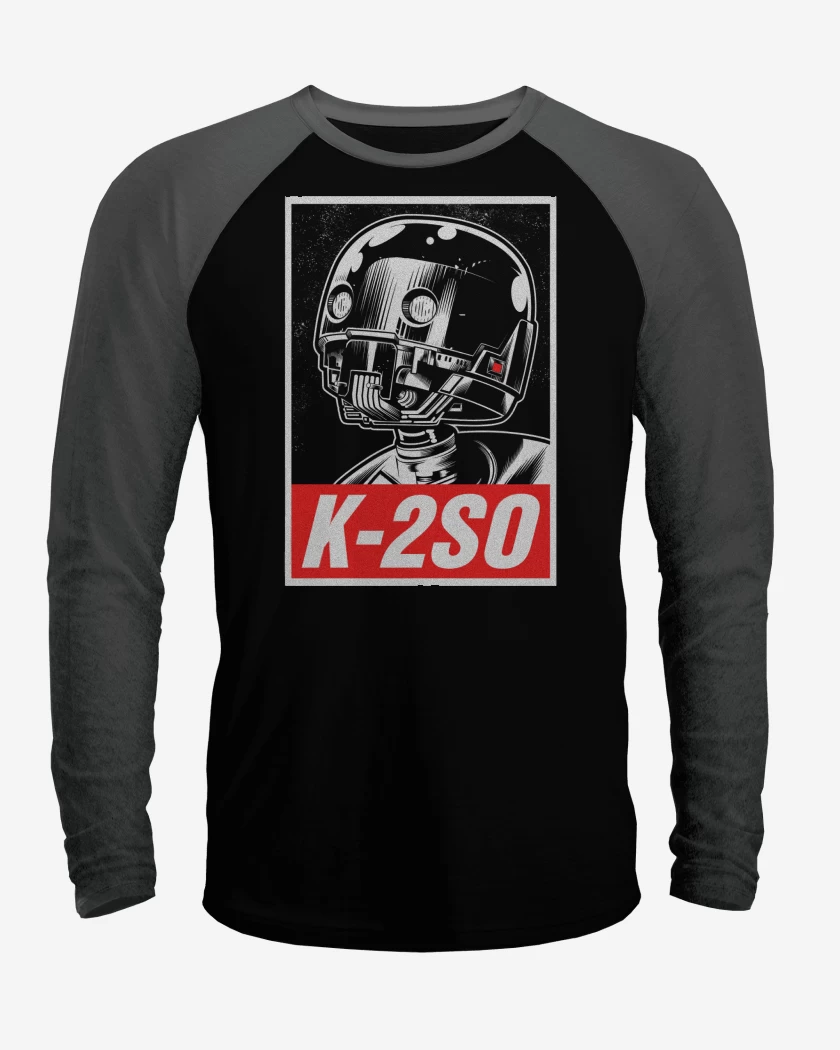 Polera Raglan Star Wars K2SO