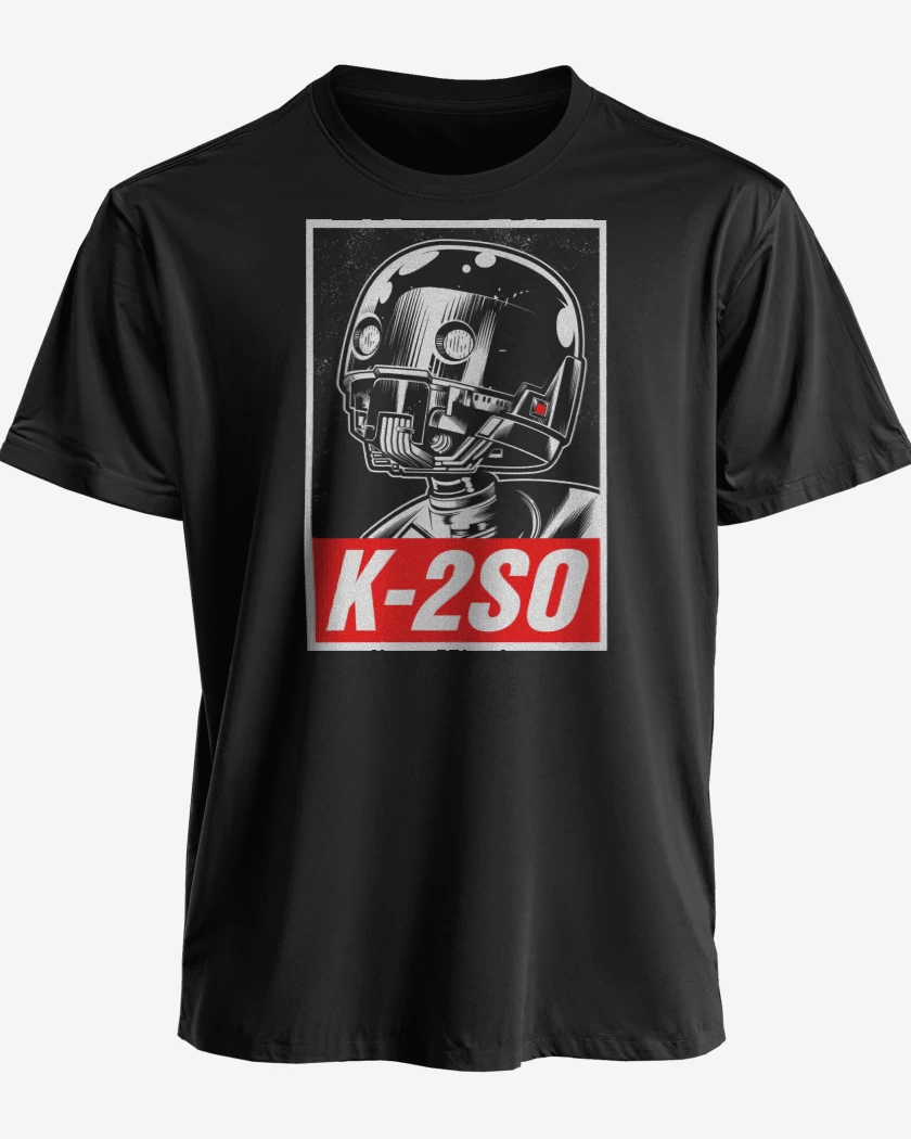 Polera premium Negro de Star Wars K2SO