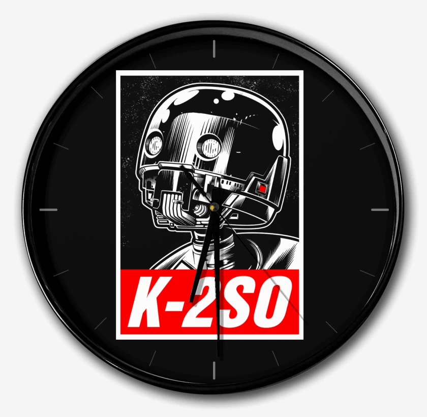 Reloj Negro de Star Wars K2SO