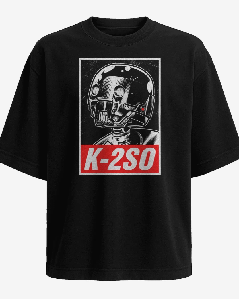 Polera Oversize Star Wars K2SO