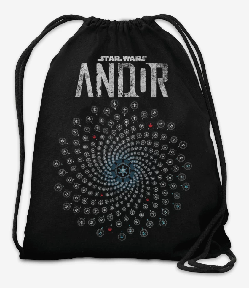 Mochila Negro de Star Wars Andor Vortice
