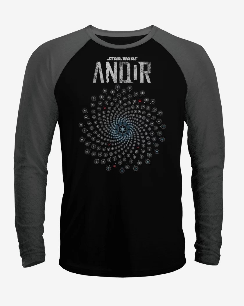 Polera Raglan Star Wars Andor Vortice